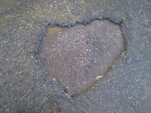srdce asfalt