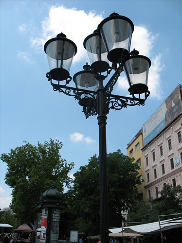 Lampa v Starom meste
