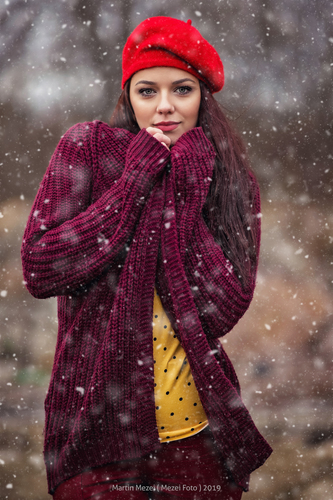 Zimnný Portrét - Kristínka