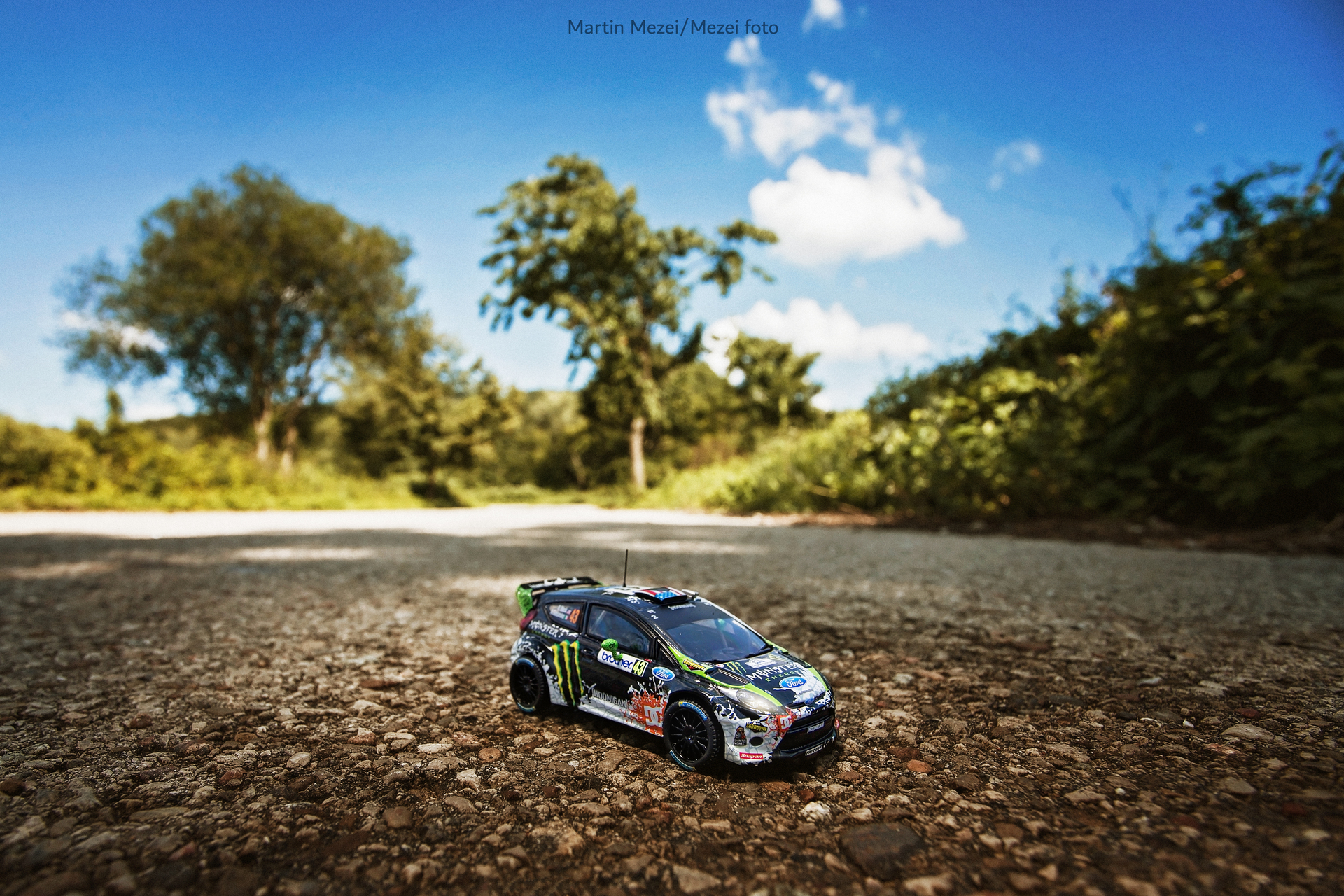 Ford Fiesta rs wrc 1:43 - Rally New Zealand 2012