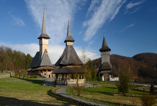 Kláštor Bârsana v Rumunsku