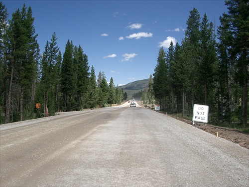 Cesta do Yellowstone NP