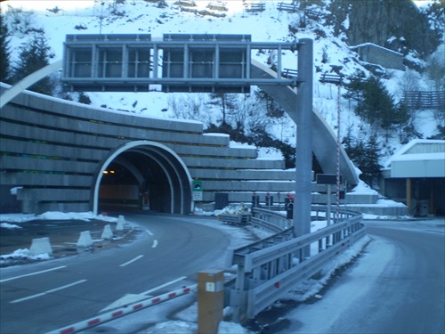 tunel Mont blanck
