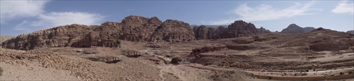 okolie strateneho mesta Petra(Jordansko)