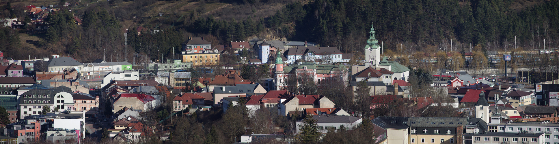 Ružomberok - panoráma z Kalvárie