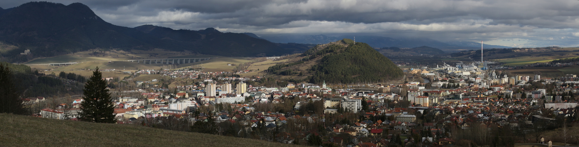 Ružomberok - široká panoráma