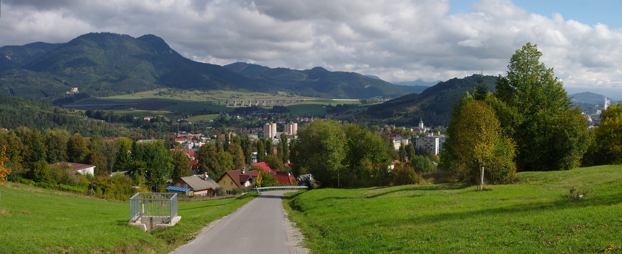 Jesenná panoráma Ružomberka 02