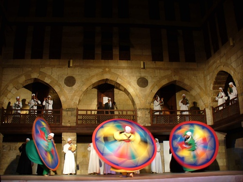 Súfijský tanec v Káhire