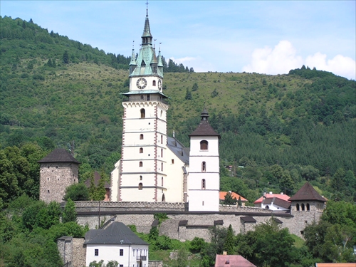 Kremnica- mestský hrad (kostol sv. Kataríny)