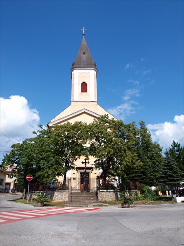 Kostol Ťahanovce-obec