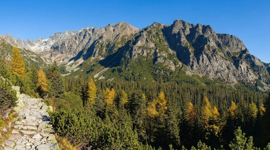 jesenné októbrové Tatry 