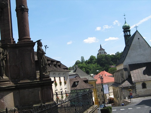 Banská Štaivnica Trojičné námestie