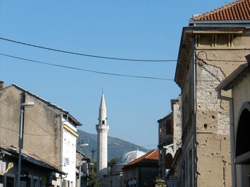 Jedna z ulic Mostaru