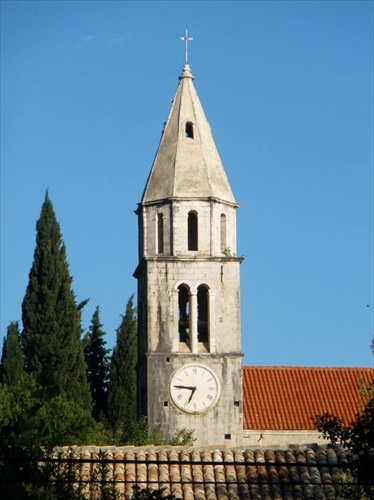 Trsteno church