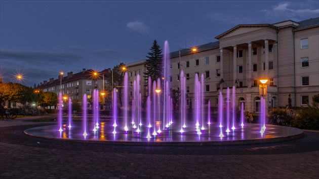 Svetelná fontána