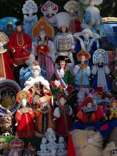 Krásne ruské bábiky....