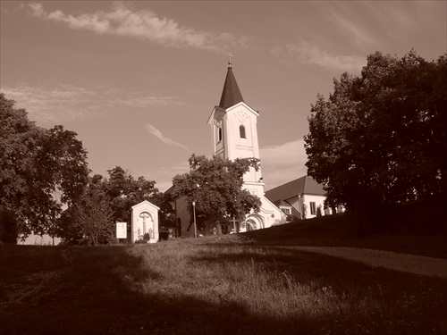 Kostol retro