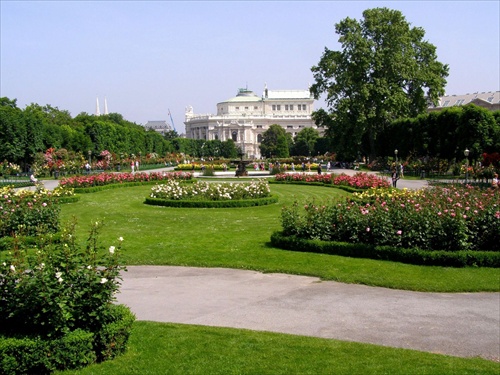 Viedeň - Ľudová záhrada