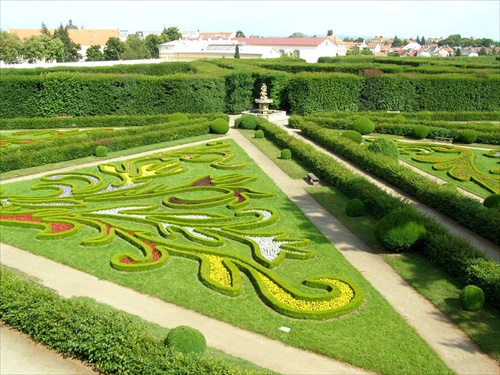 Kroměříž - Kvetná záhrada