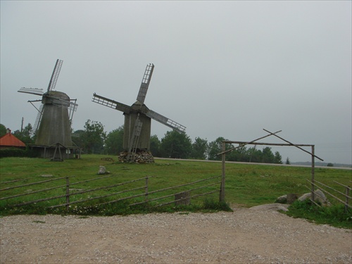 Mlyny na ostrove Saaremaa