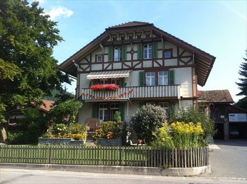 Domček vo Švajčiarsku