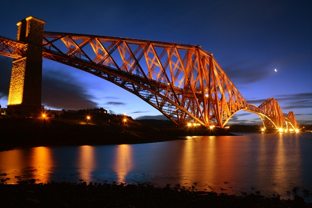 Forth Rail Bridge - Škótsko