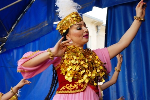 Tanečnica z Uzbekistanu
