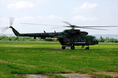Mi-17 pripravená na štart.