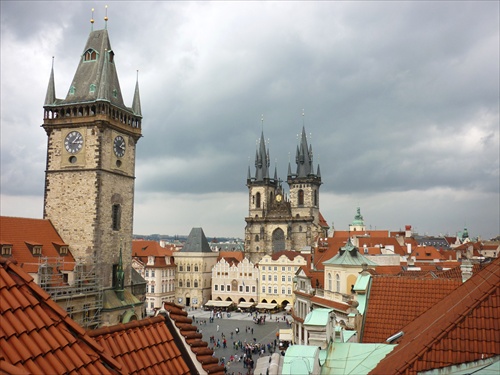 Praha - pohľad od "Princa"