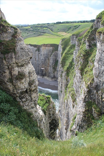 Okolie Etretat, Normandia, FRA