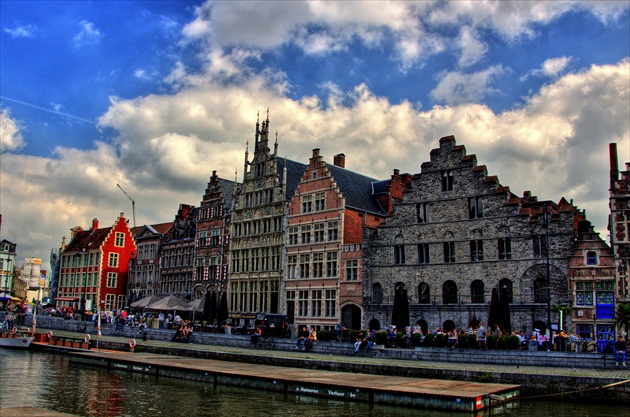 Gent a jeho kanály, Belgicko
