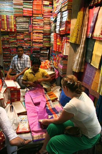Kupovanie sari