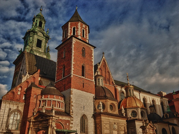Katedrála Wawelská v rannom slnka lúči :)
