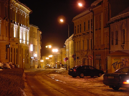 nočná Banská Bystrica