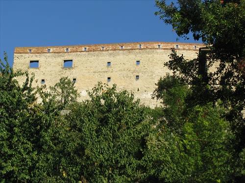 Trenčín-Hradný múr