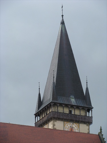 Bardejov - Kostol sv. Egídia - veža