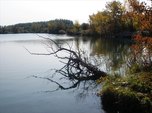 jesenné jazero