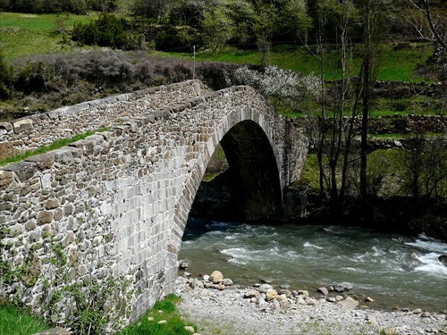 Camino Aragones (12) -  stredoveký most
