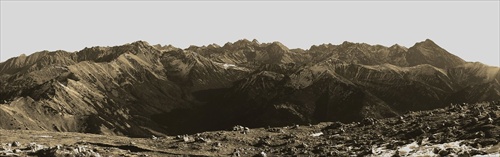 Pohľad z hora na TA3