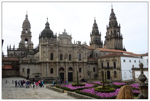 CAMINO (69) - Santiago de Compostela „Catedral de Santiago“