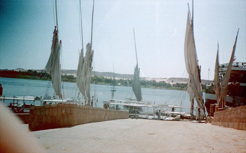 prístav na Níle
