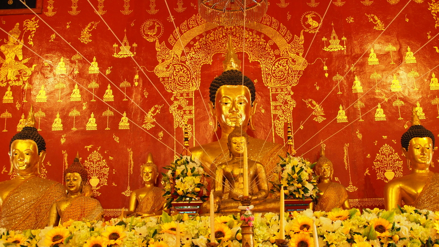 Buddha v rôznych podobách - Ciang Mai