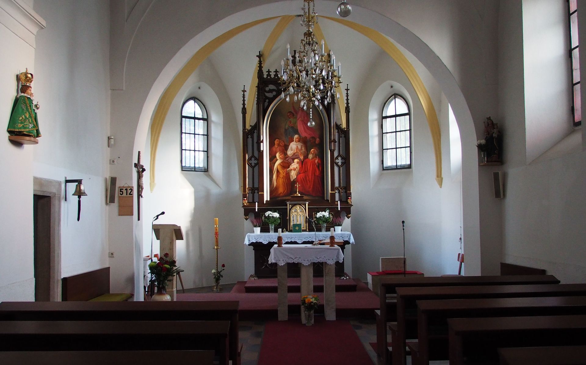 Kostol narodenia Panny Márie - Hamerský rybník Praha