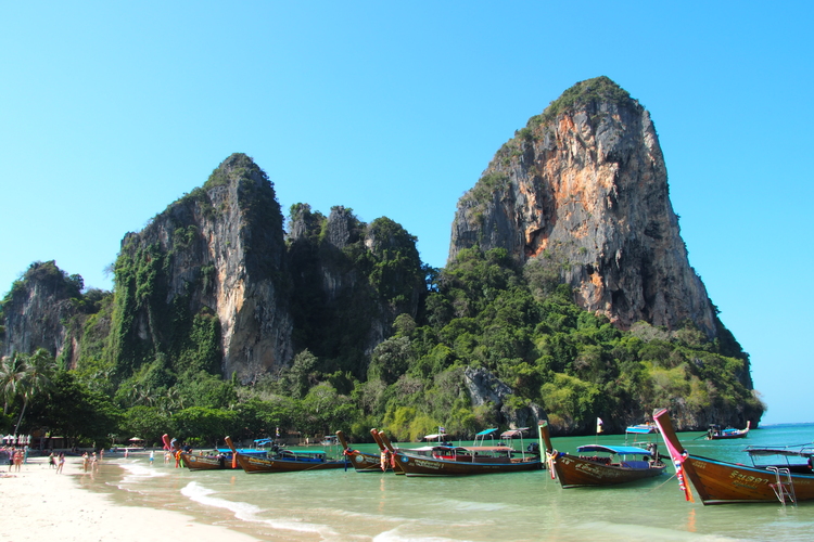 Plaz Railay West Beach, Ao Nang, Krabi