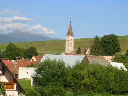 evanjelický kostol v L.Trnovci,tu sa nrodil môj otec