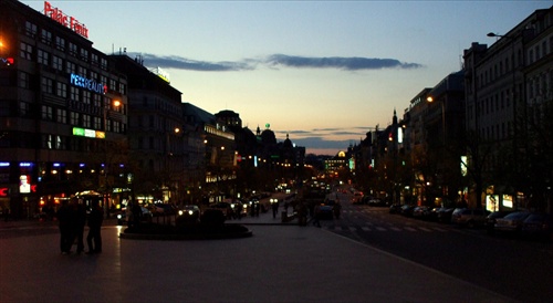 predvečer v Prahe