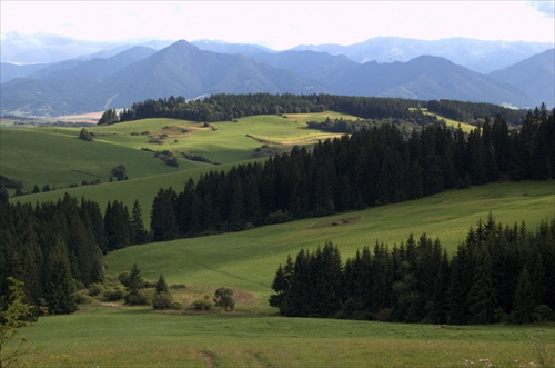 pohľad na Nízka Tatry