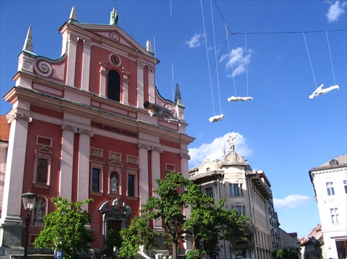 Ljubljana-námestie
