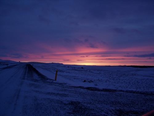 Sunset Iceland