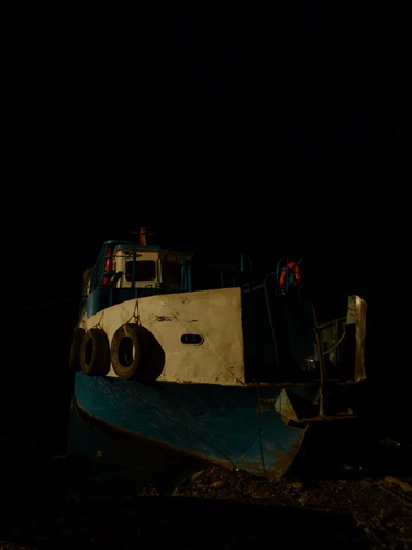 noc na lodi